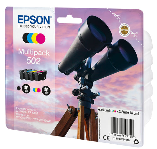 Epson Multipack 4-colours 502 Ink Epson Multipack 4-colours 502 Ink